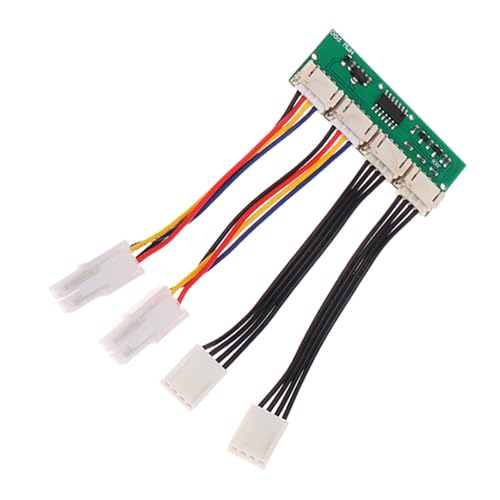 xbiez Lüfterspoofer 12 V 4-poliger Lüftersimulatoren Emulator Controller speziell für S21 S19K Computer Büro Kühlbedarf xbiez Lüfterspoofer 12 V 4-poliger Lüftersimulatoren Emulator Controller speziell für S21 S19K Computer Büro Kühlbedarf von xbiez