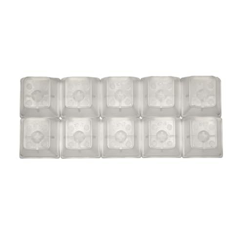 xbiez Mechanische Schlüsselkaps Transparent Klar Mit Hintergrundleuchtetaste CherryProfile Height Für Mechanische Tastatur Tastatur von xbiez