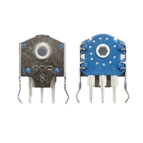 xbiez Staubdichter silberfarbener Rad-Encoder, 8 mm, 9 mm, 10 mm, 11 mm, rotierende Maus-Decoder, härteres Gefühl, höhere Präzision xbiez Staubdichter silberfarbener Rad-Encoder, 8 mm, 9 mm, 10 mm, 11 mm, rotierende Maus-Decoder, härteres Gefühl, höhere Präzision von xbiez