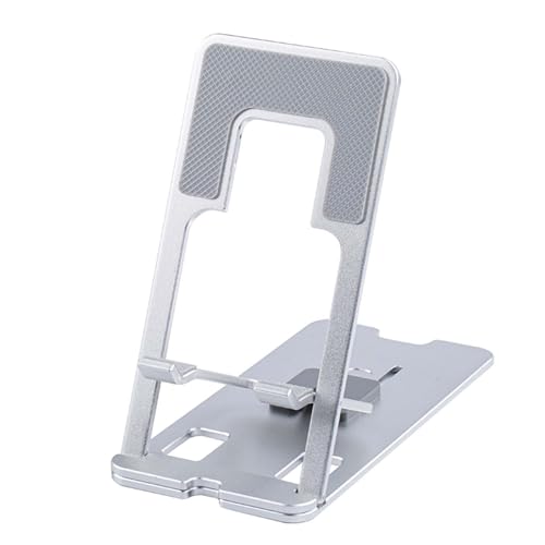 xbiez Tabletop Stand Holder Portable Aluminum Alloy Tablet Cradle Anti Deformed Bracket For 10.2-20.3 cm Device Foldable von xbiez