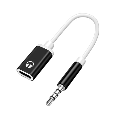 xbiez Typ-C-auf-3,5-mm-Audioadapterkabel zum Anschluss analoger Kopfhörer an Geräte ohne Kopfhöreranschluss xbiez Typ-C-auf-3,5-mm-Audioadapterkabel zum Anschluss analoger Kopfhörer an Geräte ohne Kopfhöreranschluss von xbiez