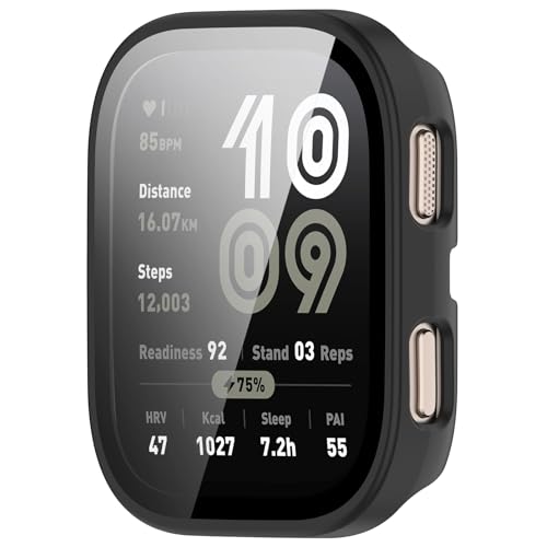 xhKJO Hülle Kompatibel mit Huami Amazfit Bip 6 A2435 Case, Schutzhülle Clear Silikon Ultradünne Kratzfest Transparent Plating TPU Case Abdeckung Cover Tasche für Huami Amazfit Bip 6 A2435 (schwarz 1) xhKJO Hülle Kompatibel mit Huami Amazfit Bip 6 A2435 Case, Schutzhülle Clear Silikon Ultradünne Kratzfest Transparent Plating TPU Case Abdeckung Cover Tasche für Huami Amazfit Bip 6 A2435 (schwarz 1) von xhKJO