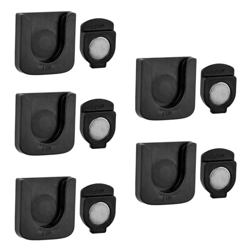 5 Stück Fernbedienungshalter, Magnetische Wandhalterung für Aufbewahrung Schwarz, Fernbedienungshalter Wand 5 Stück Fernbedienungshalter, Magnetische Wandhalterung für Aufbewahrung Schwarz, Fernbedienungshalter Wand von xianynow