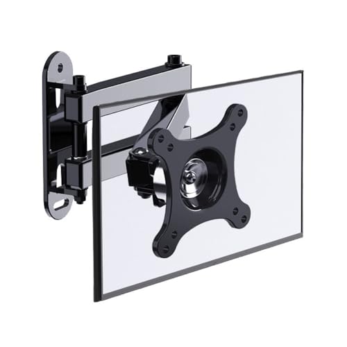 Monitorarm Einzelmonitor-Wandhalterung for die meisten 10-27-Zoll-Monitore mit einem Gewicht von bis zu 33,0 lbs, voll beweglich, verstellbare Wandhalterung, Gelenkarme, schwenkbar, neigbar, ausziehba Monitorarm Einzelmonitor-Wandhalterung for die meisten 10-27-Zoll-Monitore mit einem Gewicht von bis zu 33,0 lbs, voll beweglich, verstellbare Wandhalterung, Gelenkarme, schwenkbar, neigbar, ausziehba von xiaowenqin916