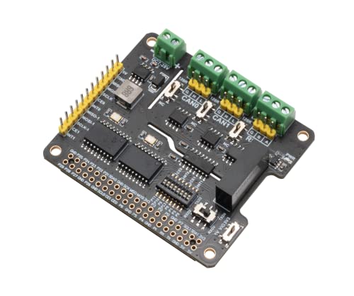 XICOOLEE Isolated RS485 CAN HAT for Raspberry Pi Ardui STM32 2-Ch CAN Bus+1-Ch RS485 Adopts MCP2515 + SN65HVD230 Dual Chips Slide Switch 3.3V 5V Level Multiple Protection Circuits von xicoolee