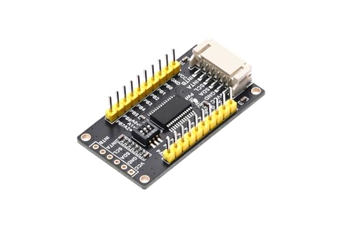 XICOOLEE MCP23017 I/O Erweiterungsplatine Modul SG-IO-E017, 16 I/O Pins Unterstützung für Raspberry Pi Serie, Onboard 3-stelliger DIP Schalter, I2C Schnittstelle kompatibel mit 3,3 V/5 V Arbeitsstufe von xicoolee