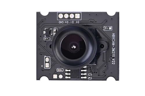 xicoolee OV3660 USB-Kameramodul bis zu 2048 x 1536 Auflösung, 3 MP HD Mini-Kamera, OmniVision, 110° FOV, kompatibel mit Win XP/Win7/Win8/Win10/Mac OSX/Linux/Android von xicoolee