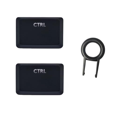 2 x hintergrundbeleuchtete Strg-Tasten, Ersatz für Logitech G915 G913 G813 G815 TKL RGB mechanische Gaming-Tastenkappen, Schwarz 2 x hintergrundbeleuchtete Strg-Tasten, Ersatz für Logitech G915 G913 G813 G815 TKL RGB mechanische Gaming-Tastenkappen, Schwarz von xifaven