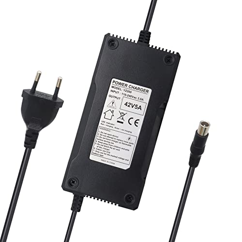 xiixtoo 42V 5A Elektroroller Ladegerät für E-Bike Scooter Segway Ninebot Max 36V 10S Lithium Akku Stecker RCA 8MM mit RCA 10MM Konvertierungslinie xiixtoo 42V 5A Elektroroller Ladegerät für E-Bike Scooter Segway Ninebot Max 36V 10S Lithium Akku Stecker RCA 8MM mit RCA 10MM Konvertierungslinie von xiixtoo