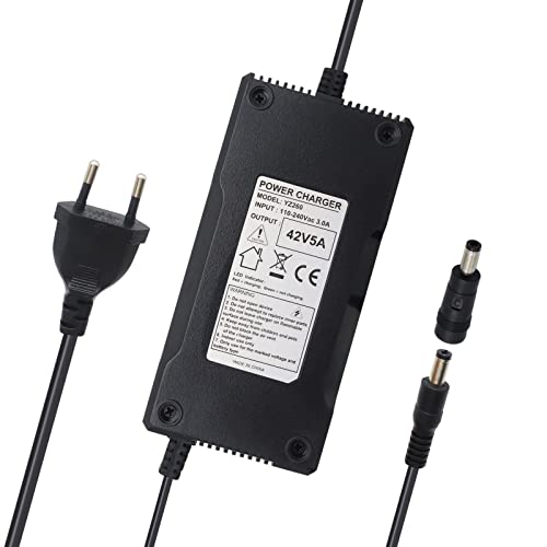 xiixtoo 42V 5A Netzteil Ladegerät Ladekabel für 36V Akkus 5,5mm x 2,1mm Rundstecker mit 5,5mm x 2,5mm TIPP für E-Bike Elektrofahrrad Elektro Fahrrad Akkus zum ACK4201 C060L1001 xiixtoo 42V 5A Netzteil Ladegerät Ladekabel für 36V Akkus 5,5mm x 2,1mm Rundstecker mit 5,5mm x 2,5mm TIPP für E-Bike Elektrofahrrad Elektro Fahrrad Akkus zum ACK4201 C060L1001 von xiixtoo