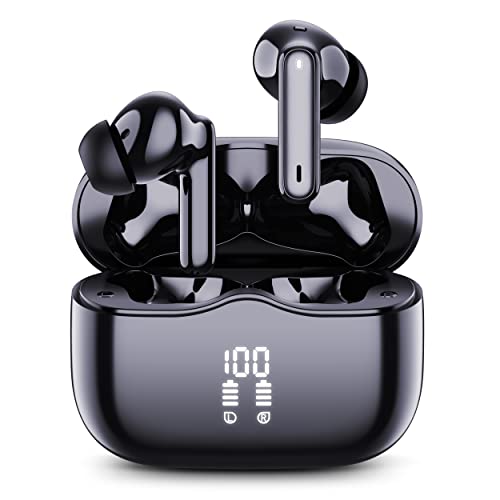 Bluetooth Kopfhörer, 2025 In Ear Kopfhörer Kabellos Bluetooth 5.4 mit 4 ENC Noise Cancelling Mic, 40Std Kabellose Kopfhörer IP7 Wasserdicht, Comfort Fit USB-C LED-Anzeige, Ohrhörer für Arbeit Sport Bluetooth Kopfhörer, 2025 In Ear Kopfhörer Kabellos Bluetooth 5.4 mit 4 ENC Noise Cancelling Mic, 40Std Kabellose Kopfhörer IP7 Wasserdicht, Comfort Fit USB-C LED-Anzeige, Ohrhörer für Arbeit Sport von xinwld