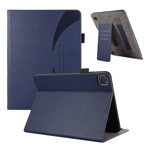 xinyunew Handyhülle für Samsung Galaxy Tab S9 Ultra 14.6" Hülle Premium Lederhülle Klappbar Flip Case Tasche Magnet Kartenfach Standfunktion Schutzhülle für Samsung Galaxy Tab S9 Ultra 14.6" -Blau von xinyunew