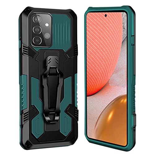 xinyunew Hülle Kompatibel mit Vivo Y21/Y21S/Y33S, Stoßfest Outdoor Handy Case Militärstandard Schutzhülle Robust Stürzen Heavy Duty Gürtelclip Handyhülle für Vivo Y21/Y21S/Y33S- Grün von xinyunew