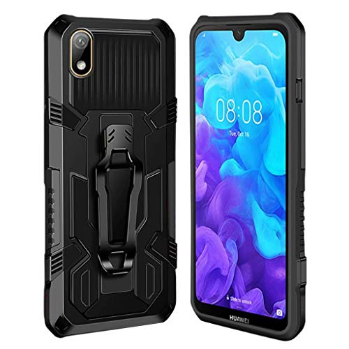 xinyunew Hülle Kompatibel mit iPhone 7/8/iPhone SE 2020, Stoßfest Outdoor Handy Case Militärstandard Schutzhülle Robust Stürzen Heavy Duty Gürtelclip Handyhülle für iPhone 7/8/SE 2020- Schwarz von xinyunew