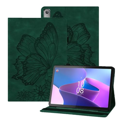 xinyunew Hülle für Huawei MediaPad T5 10.1 Zoll/AGS2-W09,AGS2-W19,AGS2-L09, Dünne Leichte PU Leder Tablet Hülle mit Auto Schlaf/Aufwach Funktion Wach Tablet Cove, Grün von xinyunew