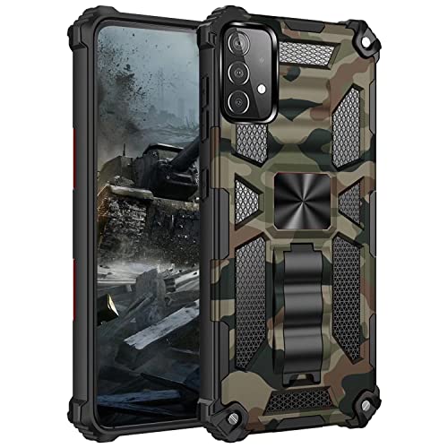 xinyunew für Samsung Galaxy A51/M40S Hülle Militärischer Vollschutz Handyhülle-Schutzhülle Case Cover, (für Samsung Galaxy A51/M40S Hülle) - (Product) Armee Grün von xinyunew