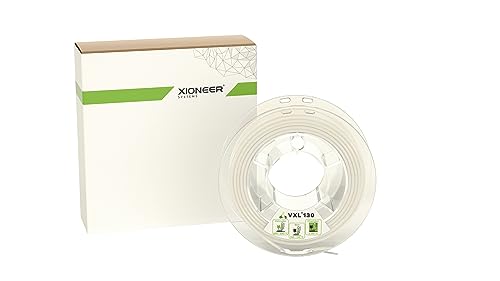 Xioneer 3D Drucker Filament - ​​VXL 130 Lösliches Stützmaterial 2,85mm - Besser als PVA, BVOH - Starke Haftung auf PEEK, PC, PA und mehr - Verstopfungsfreies Drucken, Einfach zu Lagern - 100g Spule von xioneer