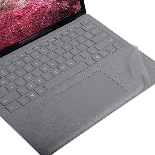 xisiciao Transparenter Tastatur-Handflächenschutz für Microsoft Surface Laptop / Laptop 2 Pads/Handgelenkauflagen, schützt Alcantara vor Schmutz und Flecken, 33,5 cm (13,5 Zoll) Hülle (US-Layout) von xisiciao