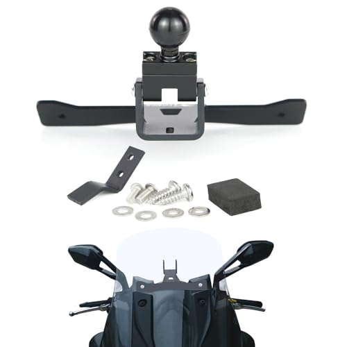 xitomer Navigator-Halterung kompatibel mit Kymco Xciting-S 400 2018-2023, kompatibel mit Kymco Xciting VS 400 2023-2024 Handyhalterung Motorrad GPS-Halterung von xitomer