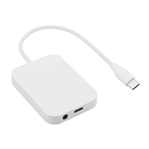 USB-C Typ C auf 3,5 mm Kopfhörer AUX Audio & 3 USB 2.0 Buchse & PD Netzteil für Laptop Handy Tablet von xiwai