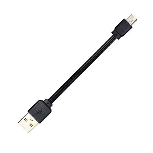Xiwai Datenkabel, USB 2.0 Typ A Stecker auf Mini-5-poligen USB-Stecker, flach, flach, FPC-Kabel für FPV, Disk und Telefon, 13 cm von xiwai