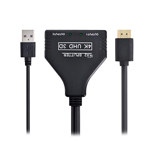 Xiwai HDMI-kompatibles 1.3-auf-Dual-Buchse-Splitter-Verlängerungsadapterkabel mit Strom für HDTV Laptop 1080P von xiwai