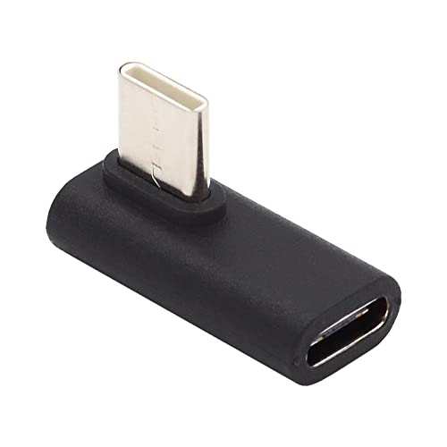 xiwai Low Profile 90 Grad rechts & Links abgewinkelt USB 3.1 Typ-C Stecker auf Buchse Verlängerung Adapter für Laptop & Tablet & Telefon xiwai Low Profile 90 Grad rechts & Links abgewinkelt USB 3.1 Typ-C Stecker auf Buchse Verlängerung Adapter für Laptop & Tablet & Telefon von xiwai