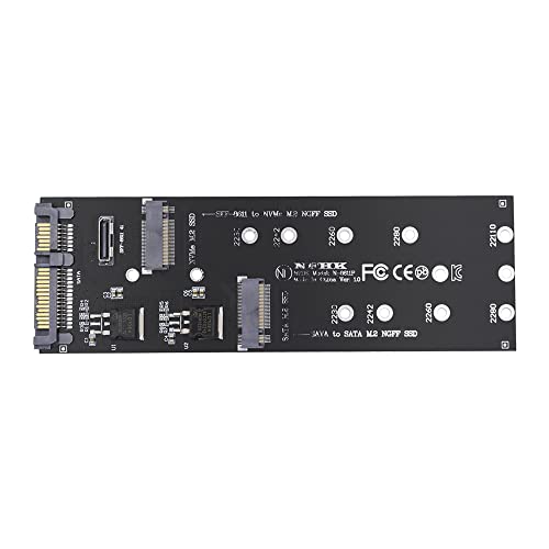 Xiwai Oculink SFF-8612 8611 auf U.2 Kit M-Key zu NVME PCIe SSD und NGFF zu SATA Adapter für Mainboard von xiwai