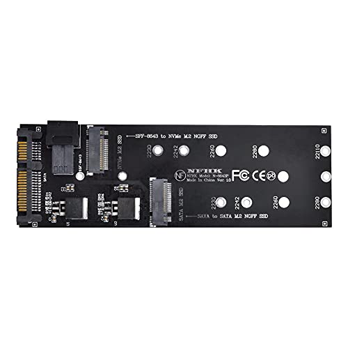 Xiwai SFF-8643 auf U2 Kit NGFF M-Key auf HD Mini SAS NVME PCIe SSD SATA Adapter für Motherboard von xiwai