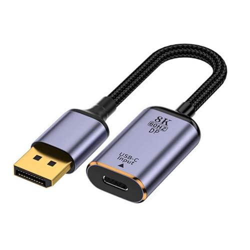 xiwai Typ C Buchse USB-C 3.1 Quelle auf Displayport DP 1.4 Sink HDTV Kabel 8K@60hz 4K@120hz für Tablet Phone Laptop von xiwai