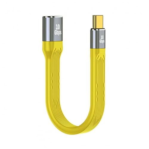 Xiwai USB 3.1 Typ C männlicher Host zu USB3.0 Typ A weibliches OTG flaches schlankes FPC Daten-gelbes Kabel für Laptop-Telefon von xiwai
