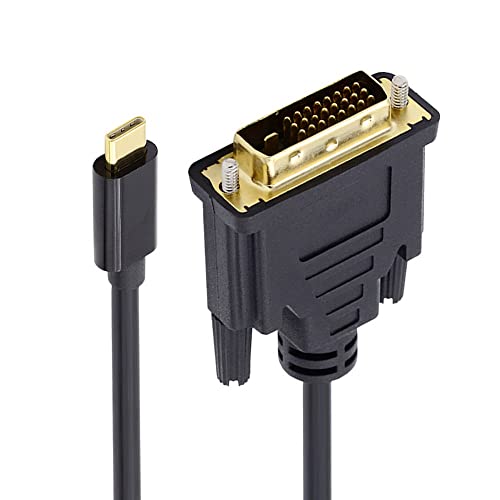 xiwai 1080P USB-C Typ C auf DVI USB 3.1 Display Monitor Kabel für Laptop 1,8 m von xiwai
