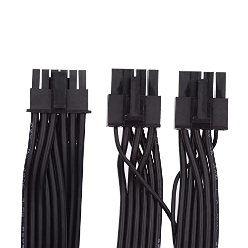 xiwai 12V HPWR ATX3.0 PCI-E 5.0 Power Modular zu Dual ATX 8Pin Kabel für 3080 3090TI PSU 16Pin 12+4P Grafikkarte von xiwai