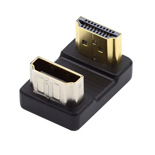 xiwai 4K Standard HDMI 1.4 Konverter, Port spart bis zu 360 Grad gegenüberliegende U-Form hinten abgewinkelt Stecker Typ A auf HDMI Buchse Verlängerungsadapter… xiwai 4K Standard HDMI 1.4 Konverter, Port spart bis zu 360 Grad gegenüberliegende U-Form hinten abgewinkelt Stecker Typ A auf HDMI Buchse Verlängerungsadapter… von xiwai