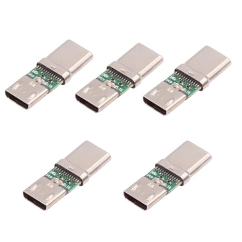 xiwai 5 Stück/Lot USB 2.0 Micro 5-polige Buchse auf USB-Typ-C-Stecker, Stromdaten, PCB-Test, DIY-Board, PCBA-Adapter für Laptop, Tablet, Telefon xiwai 5 Stück/Lot USB 2.0 Micro 5-polige Buchse auf USB-Typ-C-Stecker, Stromdaten, PCB-Test, DIY-Board, PCBA-Adapter für Laptop, Tablet, Telefon von xiwai