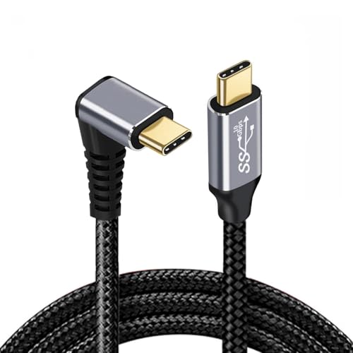 xiwai 90 Grad nach unten hochgewinkeltes Typ-C USB-C Stecker auf Stecker USB3.1 10Gbps 100W Datenkabel für Laptop-Telefon xiwai 90 Grad nach unten hochgewinkeltes Typ-C USB-C Stecker auf Stecker USB3.1 10Gbps 100W Datenkabel für Laptop-Telefon von xiwai