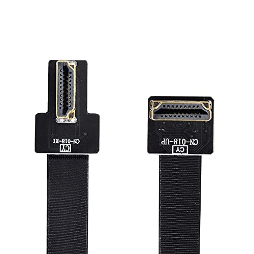 xiwai CYFPV Dual 90 Grad abgewinkelter HDMI Typ A Stecker auf Stecker HDTV FPC Flachkabel für FPV HDTV Multicopter Luftfotografie 80 cm xiwai CYFPV Dual 90 Grad abgewinkelter HDMI Typ A Stecker auf Stecker HDTV FPC Flachkabel für FPV HDTV Multicopter Luftfotografie 80 cm von xiwai