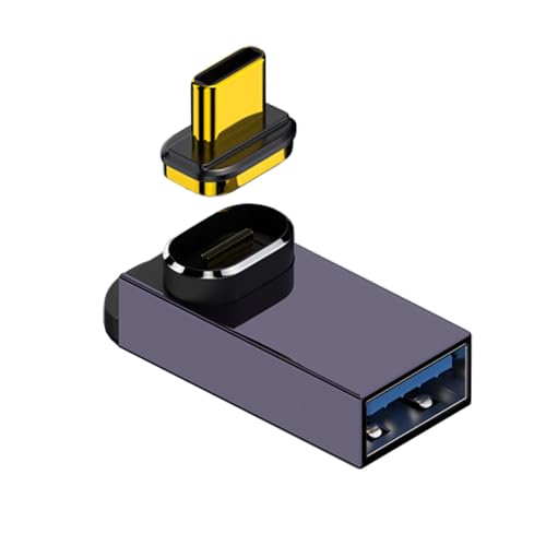 xiwai Magnetic 10gbit / s USB-C-Anschlusstyp C männlich bis USB3.0 Frauen nach Oben abgewinkelten 90-Grad-Daten OTG-Adapter für den Telefonlaptop xiwai Magnetic 10gbit / s USB-C-Anschlusstyp C männlich bis USB3.0 Frauen nach Oben abgewinkelten 90-Grad-Daten OTG-Adapter für den Telefonlaptop von xiwai