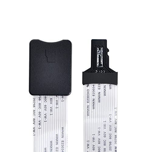 xiwai Micro-SD TF Speicherkarten-Kit Stecker auf TF-Buchse Verlängerung Weiche Flache FPC-Kabelverlängerung 25cm von xiwai