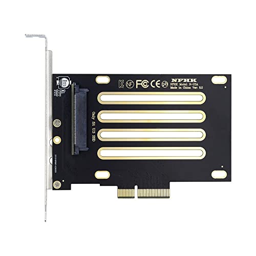 xiwai PCI-E 4.0 X4 Lane auf NVMe PCIe SSD U.3 U3 Kit SFF-8639 Host Adapter für Motherboard PM1735 von xiwai