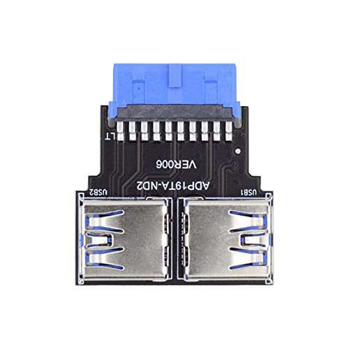 xiwai Rechtwinkliger USB 3.0 20/19 Pin Buchse auf Motherboard Box Header Slot Adapter 5Gbps PCBA Horizontal Typ xiwai Rechtwinkliger USB 3.0 20/19 Pin Buchse auf Motherboard Box Header Slot Adapter 5Gbps PCBA Horizontal Typ von xiwai