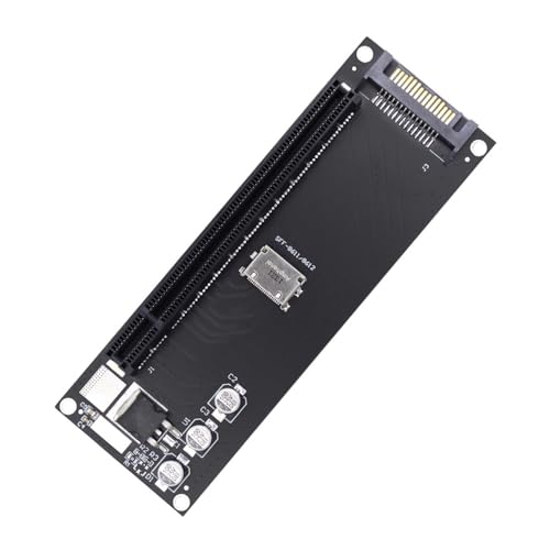 xiwai SFF-8612 SFF-8611 Oculink auf PCIE PCI-Express 16x 4X Adapter mit SATA Power Port für Mainboard Grafikkarte von xiwai