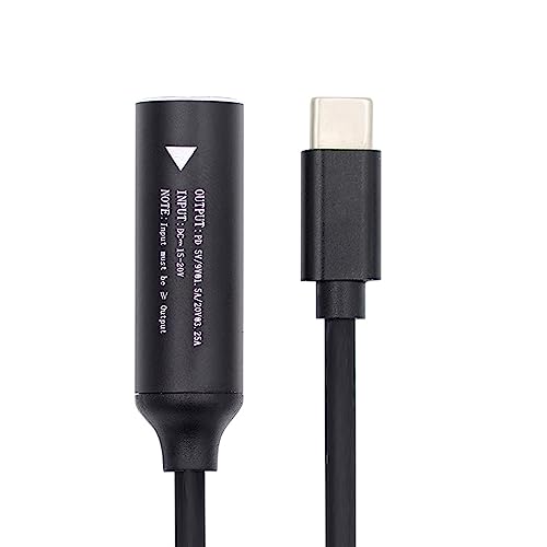 xiwai USB-C Typ-C auf DC-Buchse 3,5 x 1,35 mm Eingangsstromkabel Stecker Ladekabel für Laptop-Telefon PD9V 15V 20V xiwai USB-C Typ-C auf DC-Buchse 3,5 x 1,35 mm Eingangsstromkabel Stecker Ladekabel für Laptop-Telefon PD9V 15V 20V von xiwai