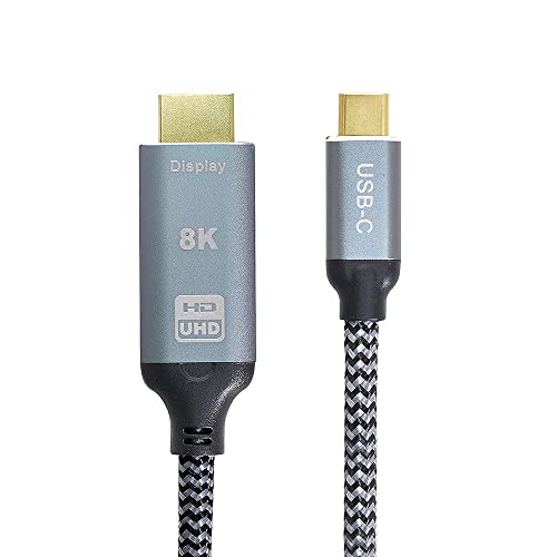 xiwai USB4 USB-C Typ-C Quelle auf HDMI 2.0 Display 8K UHD 4K DP auf HDMI Stecker Monitor Kabelanschluss 1,8m 6ft xiwai USB4 USB-C Typ-C Quelle auf HDMI 2.0 Display 8K UHD 4K DP auf HDMI Stecker Monitor Kabelanschluss 1,8m 6ft von xiwai