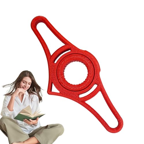 xowwyue Daumenbuch-Seitenhalter, Buchhalter zum Lesen, nicht abfärbende Lese-Finger-Lesezeichen für Lehrer, Leser, Literarikliebhaber, Studenten von xowwyue