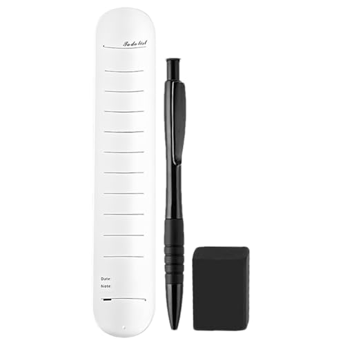 xowwyue Handgelenk Memo Pad, Memo Slap Armbänder - Erinnerungsarmband mit Stift und Radiergummi - Silikon wasserdichtes Armband für die Arbeitserinnerungsliste Täglicher Organisation xowwyue Handgelenk Memo Pad, Memo Slap Armbänder - Erinnerungsarmband mit Stift und Radiergummi - Silikon wasserdichtes Armband für die Arbeitserinnerungsliste Täglicher Organisation von xowwyue