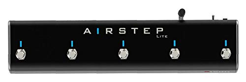 Airstep Lite MIDI, HID Wireless Controller mit 5 Fußschaltern, unterstützt DAW (Cubase, Ableton Live), Plugin (Bias Fx, Neural DSP), Youtube Video, Page, Atem, Hands Free Controller von xsonic