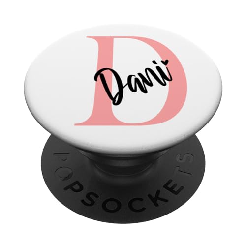 Dani Name Vorname mit Monogramm Personalisiert Rosa PopSockets mit austauschbarem PopGrip von xsylxDesigns Namen Geschenkideen Geschenke