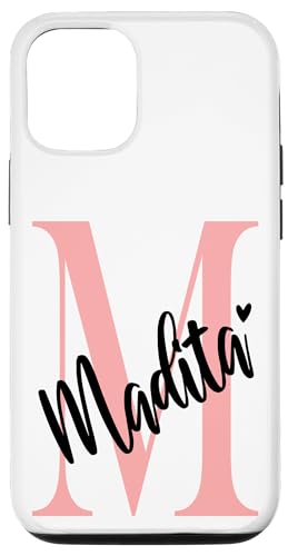 Hülle für iPhone 12/12 Pro Madita Name Vorname mit Monogramm Personalisiert Rosa Hülle für iPhone 12/12 Pro Madita Name Vorname mit Monogramm Personalisiert Rosa von xsylxDesigns Namen Geschenkideen Geschenke