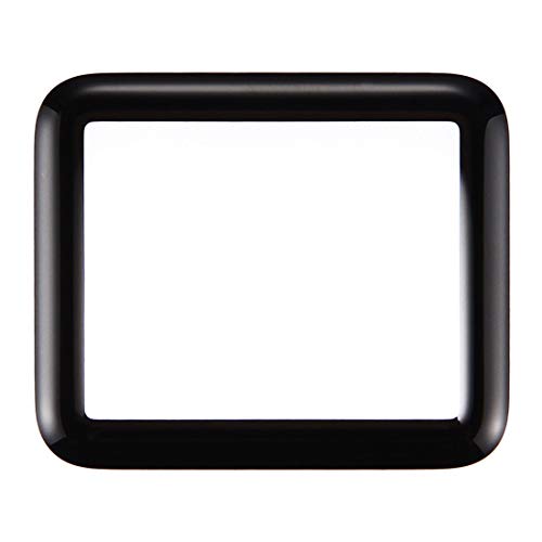 Displayglas Frontglas Ersatzglas für Apple Watch Serie 1/2 / 3 Reparatur Schwarz 38mm von XTRAFAST
